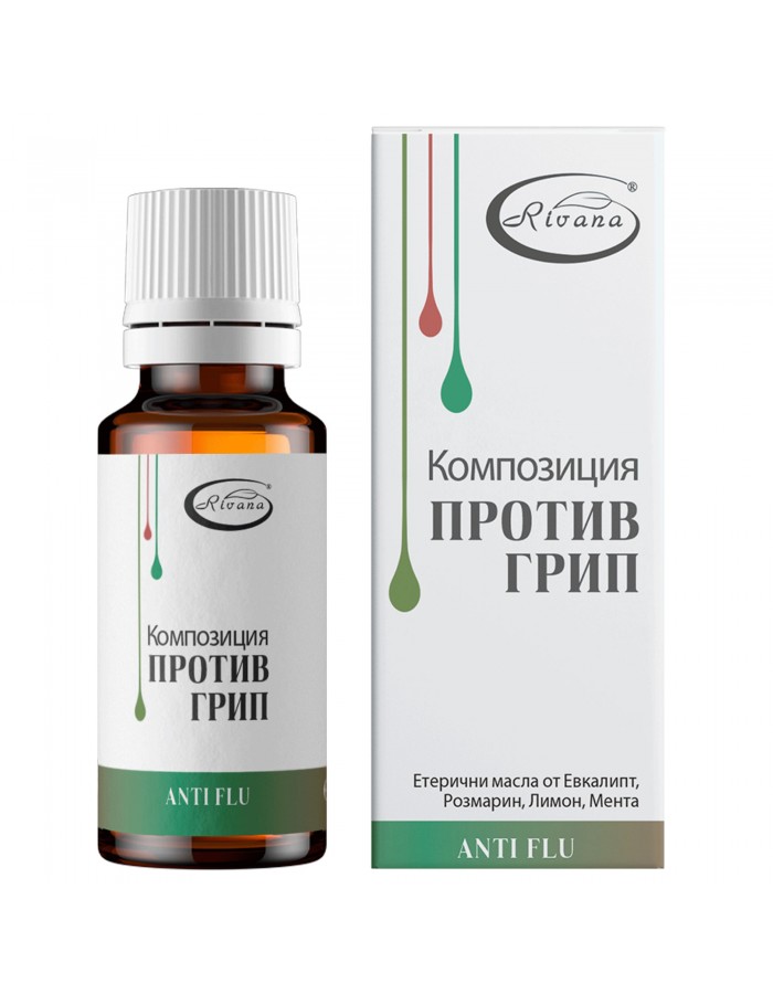 ПРОТИВ ГРИП - КОМПОЗИЦИЯ ОТ ЕТЕРИЧНИ МАСЛА, 10 МЛ